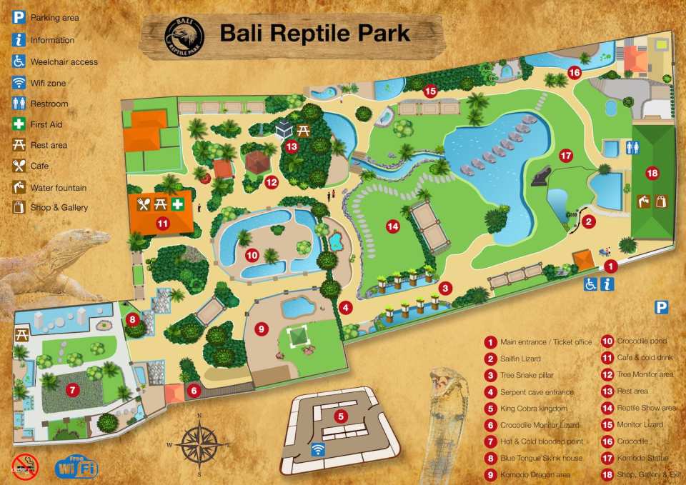 Bali Reptile Park in Bali | Indonesia