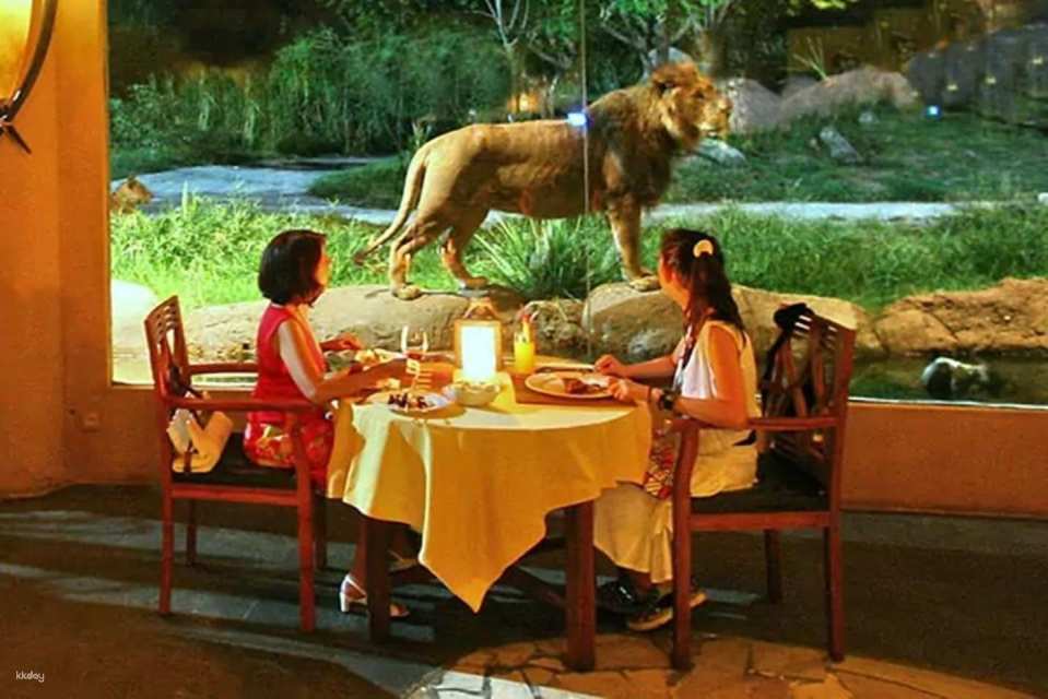 Bali Safari Breakfast with Lions | Dine Beside the King of the Jungle | Departure from Bali