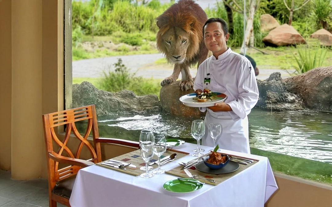 Bali Safari Park Tickets & Meal with Lion View Image 5