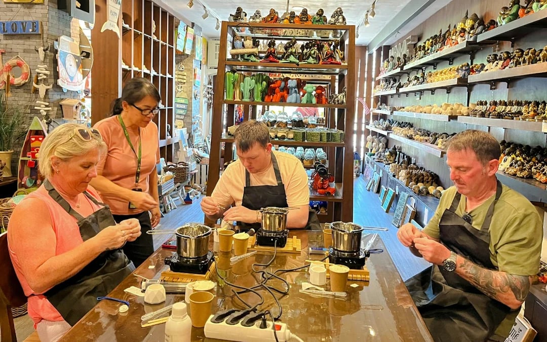 Bali Soy Wax Candle-Making Workshop Image 4