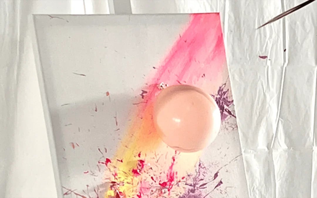Balloon Splatter Art Workshop Image 4