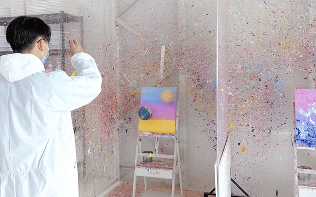 Balloon Splatter Art Workshop Image 6