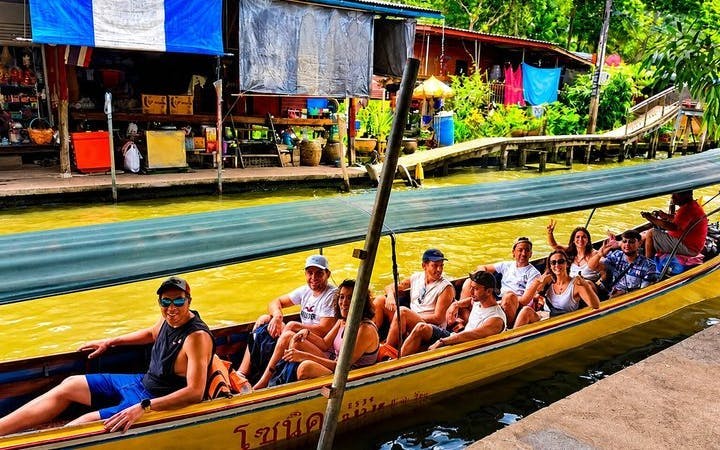 Bangkok: Floating Market Boat & Maeklong Railway Market Tour Image 2