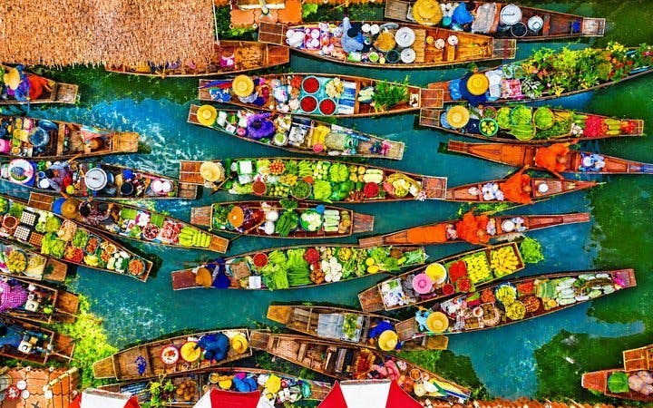 Bangkok: Floating Market Boat & Maeklong Railway Market Tour Image 5