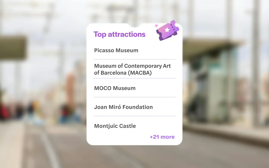 Barcelona Card: Access to 25+ Museums & Unlimited Public Transport Image 2