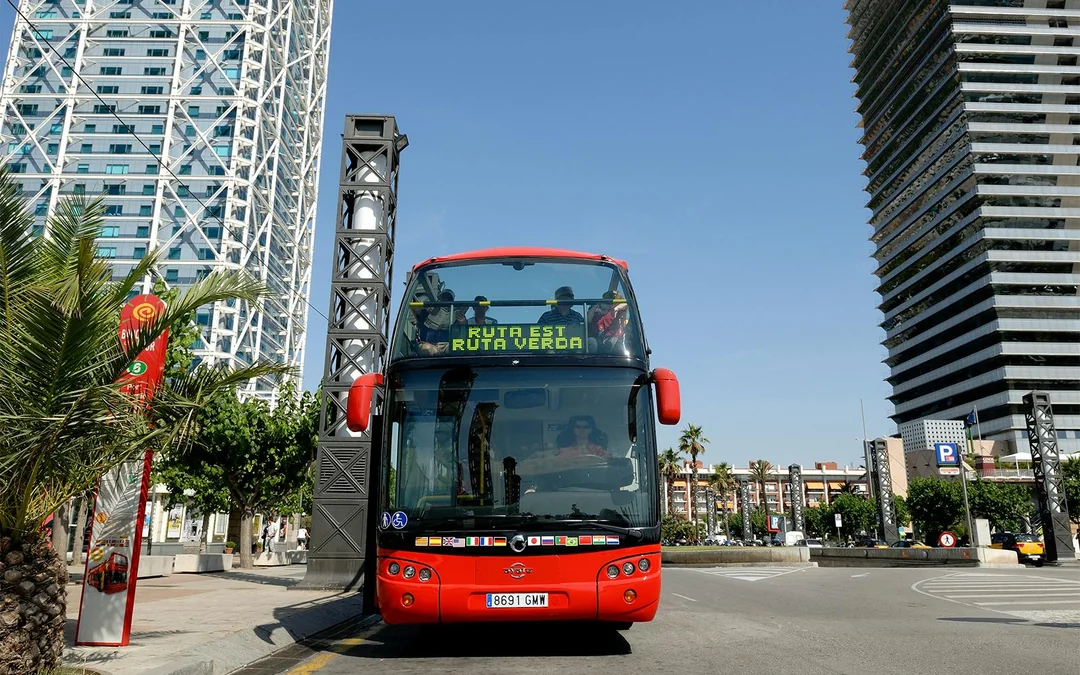 Barcelona City Tour: Hop-on Hop-off Bus Tour with Eco Catamaran Cruise Image 2