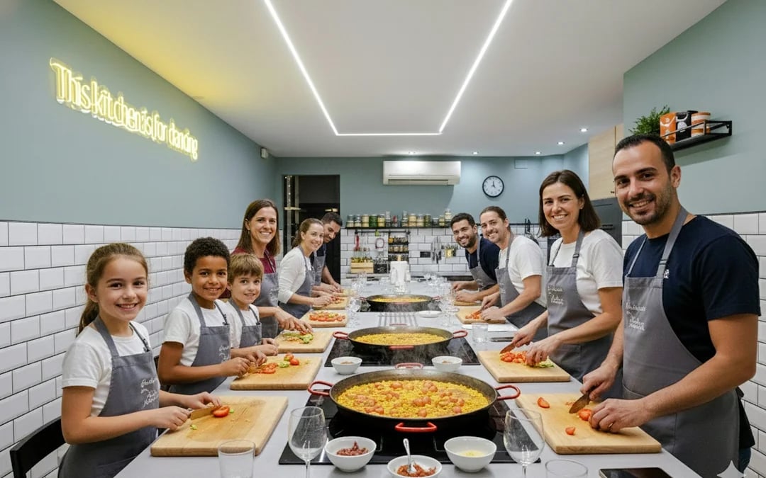 Barcelona Paella and Tapas Cooking Class with Sangria Image 3