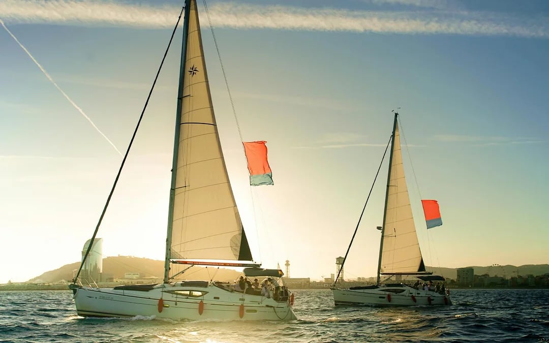 Barcelona: Sunset Sailing Cruise Image 1