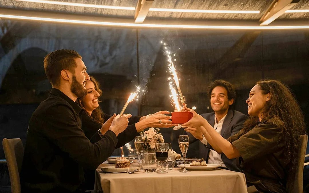 Bateaux Mouches® Seine River Dinner Cruise with Live Music & French Menu Image 8