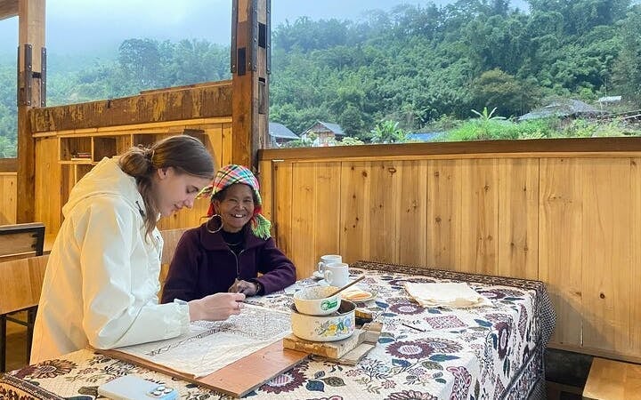 Batik Painting Workshop with Hmong Artisans in Ta Van Image 6