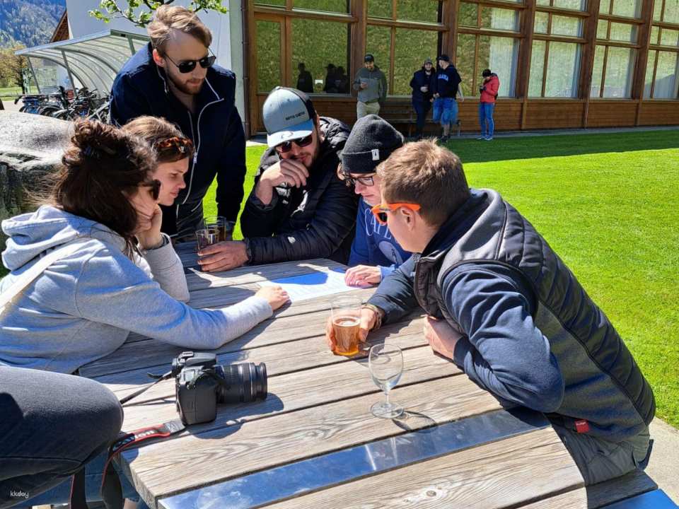 Beer Fun Competition at the Desired Location
