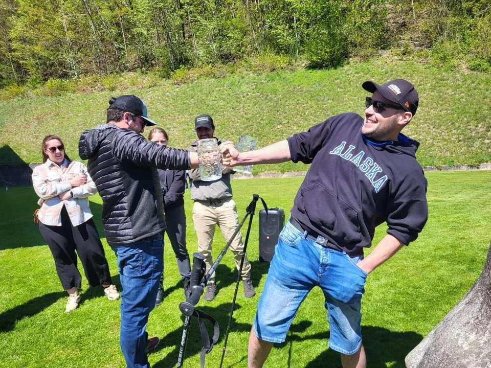Beer Fun Competition at the Desired Location