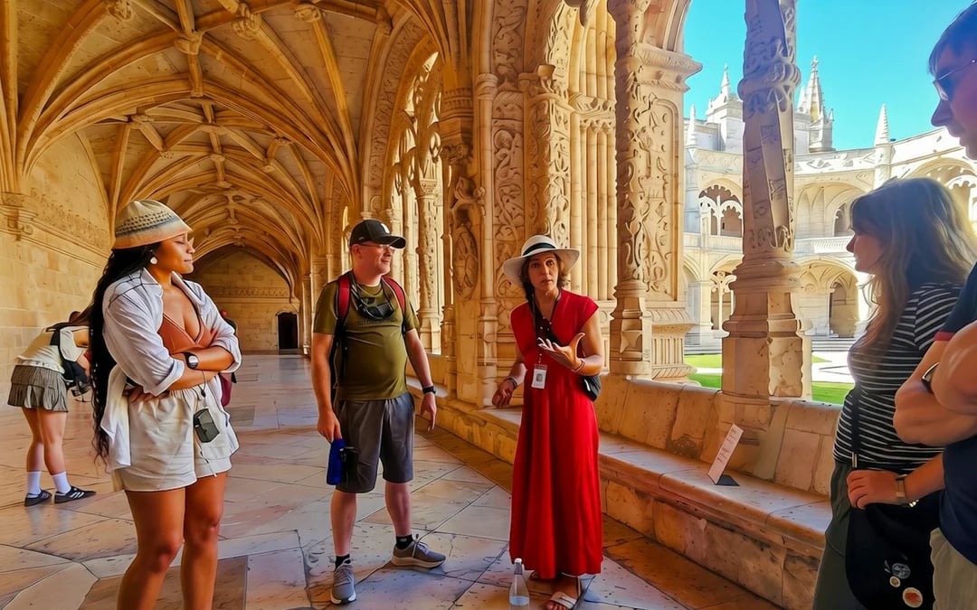 Belém Private Guided Tour with Hotel Transfers and Jerónimos Monastery Entry Image 1