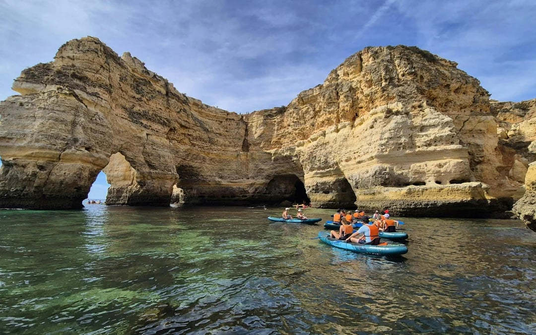 Benagil: Caves, Beaches, and Secret Spots Guided Kayak Tour Image 2