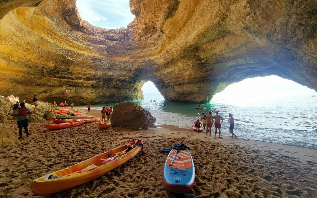 Benagil: Caves, Beaches, and Secret Spots Guided Kayak Tour Image 3
