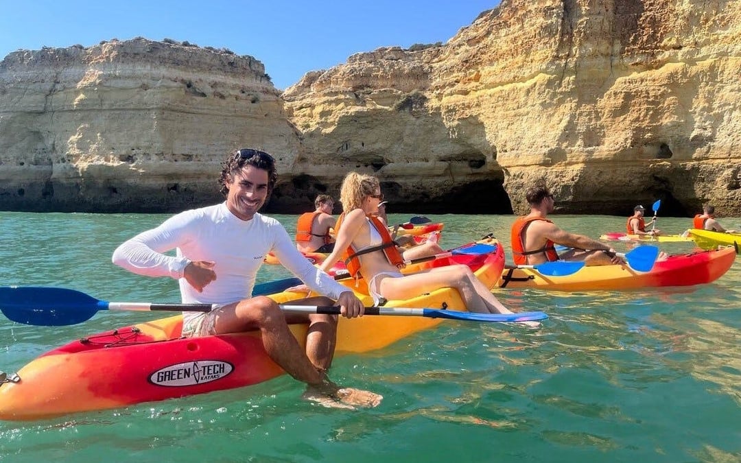 Benagil: Caves, Beaches, and Secret Spots Guided Kayak Tour Image 6
