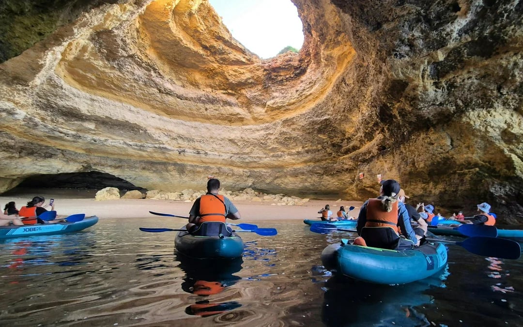 Benagil: Caves, Beaches, and Secret Spots Guided Kayak Tour Image 7