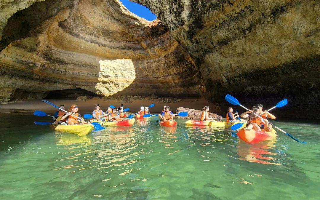 Benagil: Caves, Beaches, and Secret Spots Guided Kayak Tour Image 8