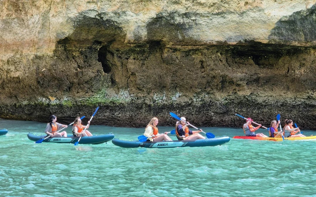 Benagil: Caves, Beaches, and Secret Spots Guided Kayak Tour Image 10