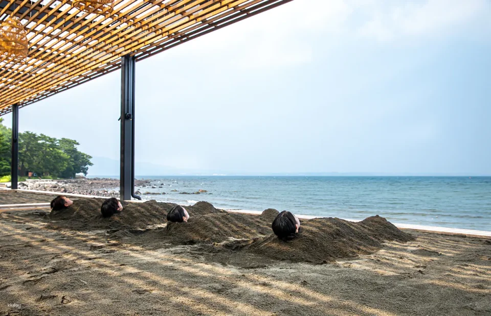 Beppu, Japan | Sand SPA Beppu Beach Sunbathing Area Tickets