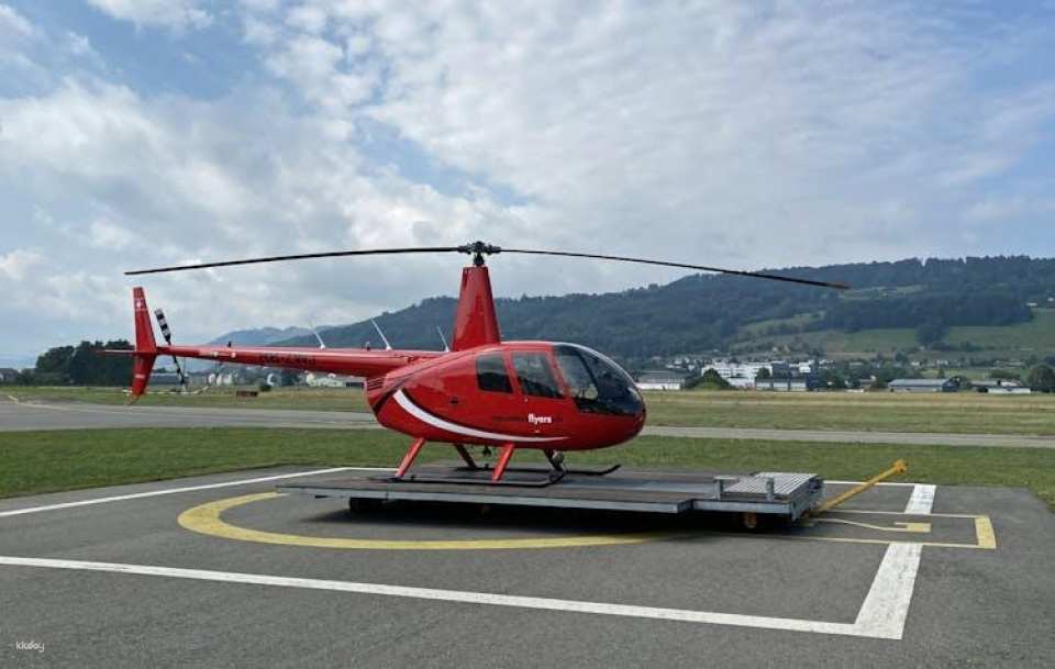 Bern city helicopter tour