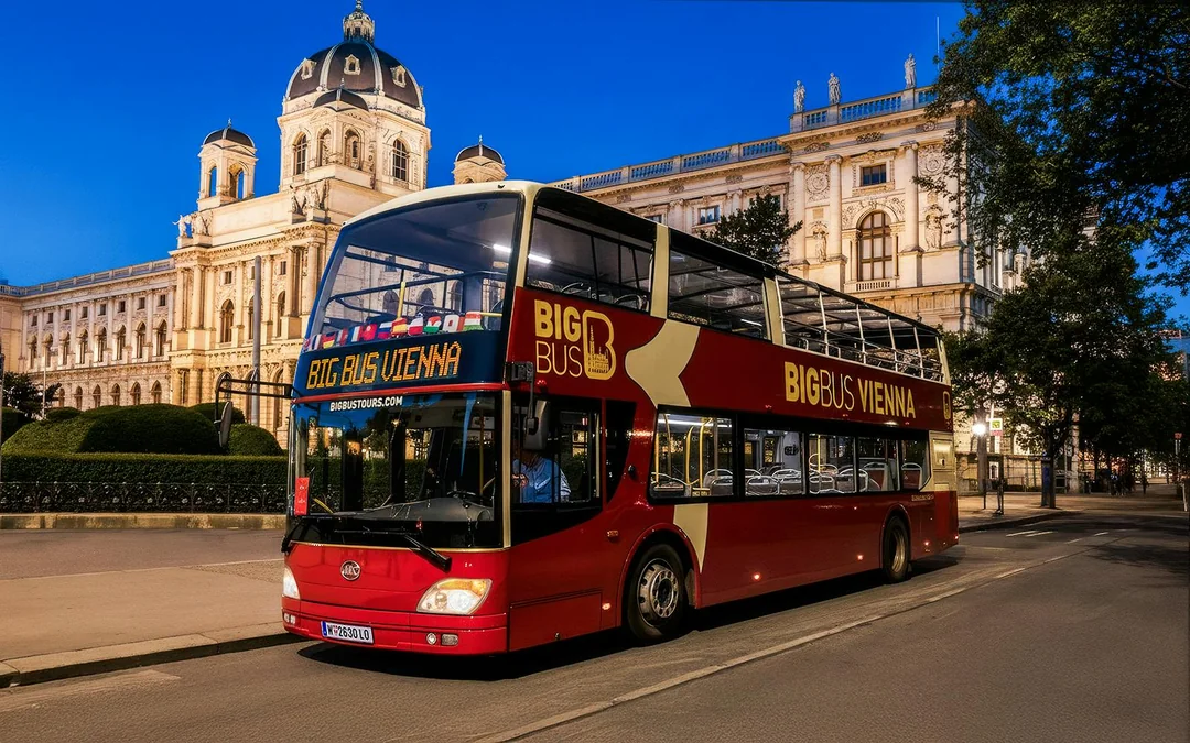 Big Bus: 1.5 Hour Vienna Evening Bus Tour with Live Guide Image 1