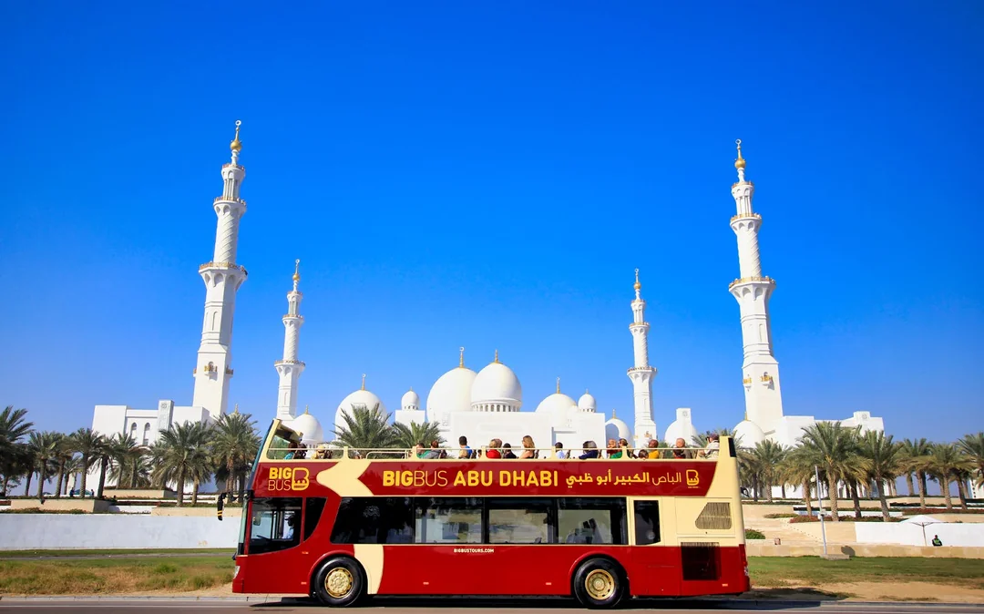 Big Bus: Abu Dhabi Hop-on Hop-off Bus Tour with Optional Louvre Museum Tickets & Presidential Palace Tour Image 1
