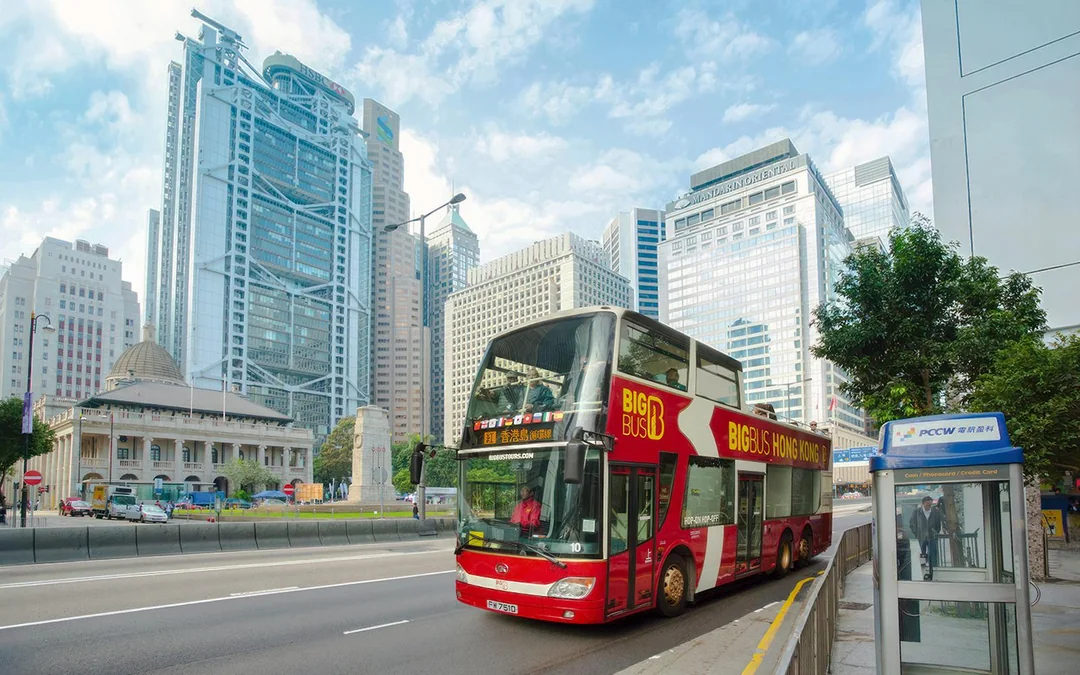 Big Bus: Hong Kong Hop-on Hop-off Bus Tour with Victoria Harbor Ferry Transfer Image 1
