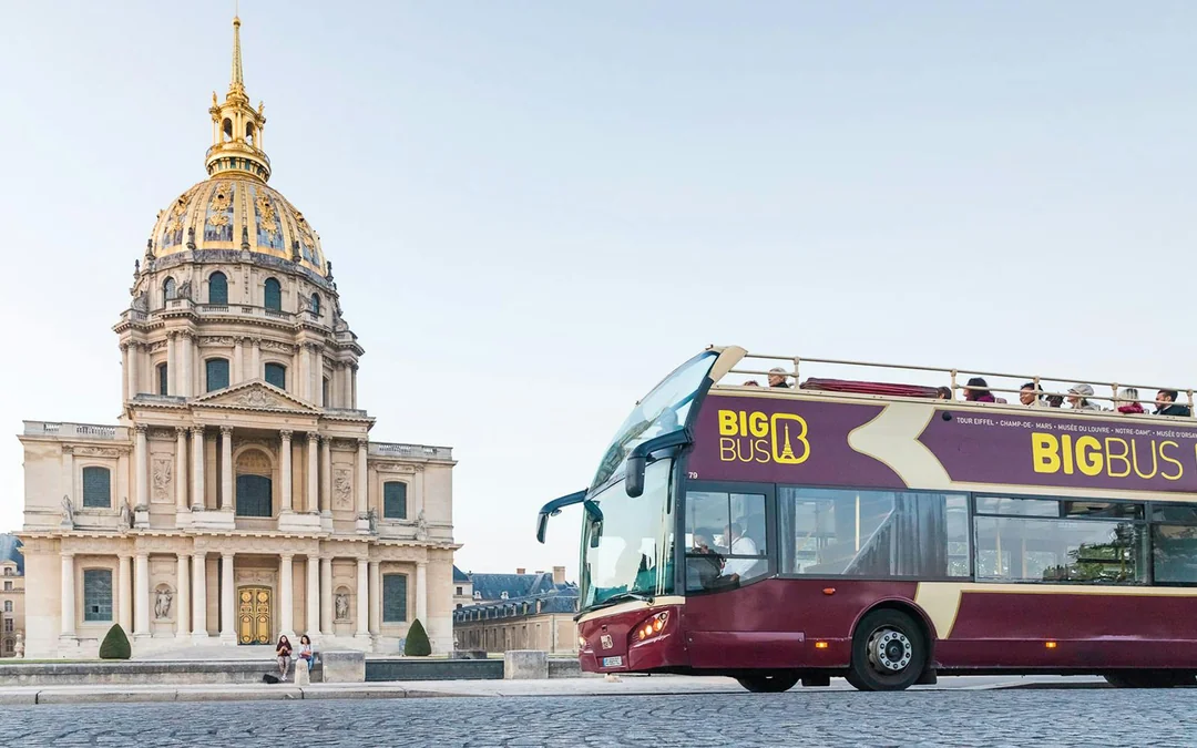 Big Bus: Paris Hop-On Hop-Off Bus Tour + Seine River Cruise Image 2