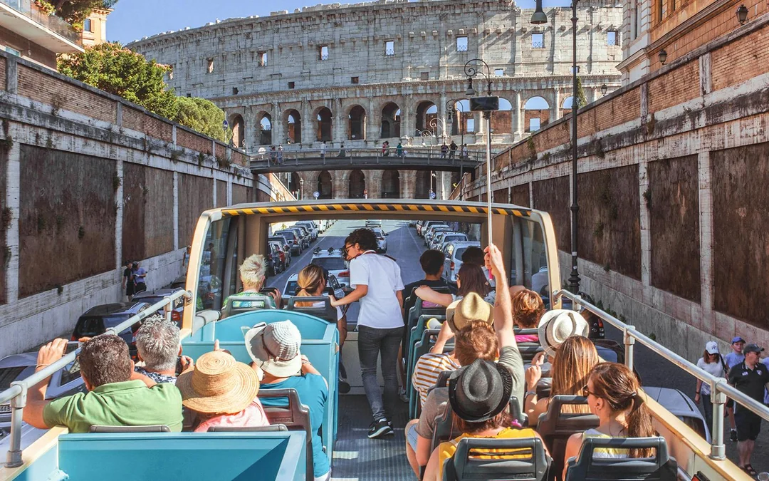 Big Bus: Rome Hop-on Hop-off Bus Tour with Hop-on Hop-off River Cruise Image 2