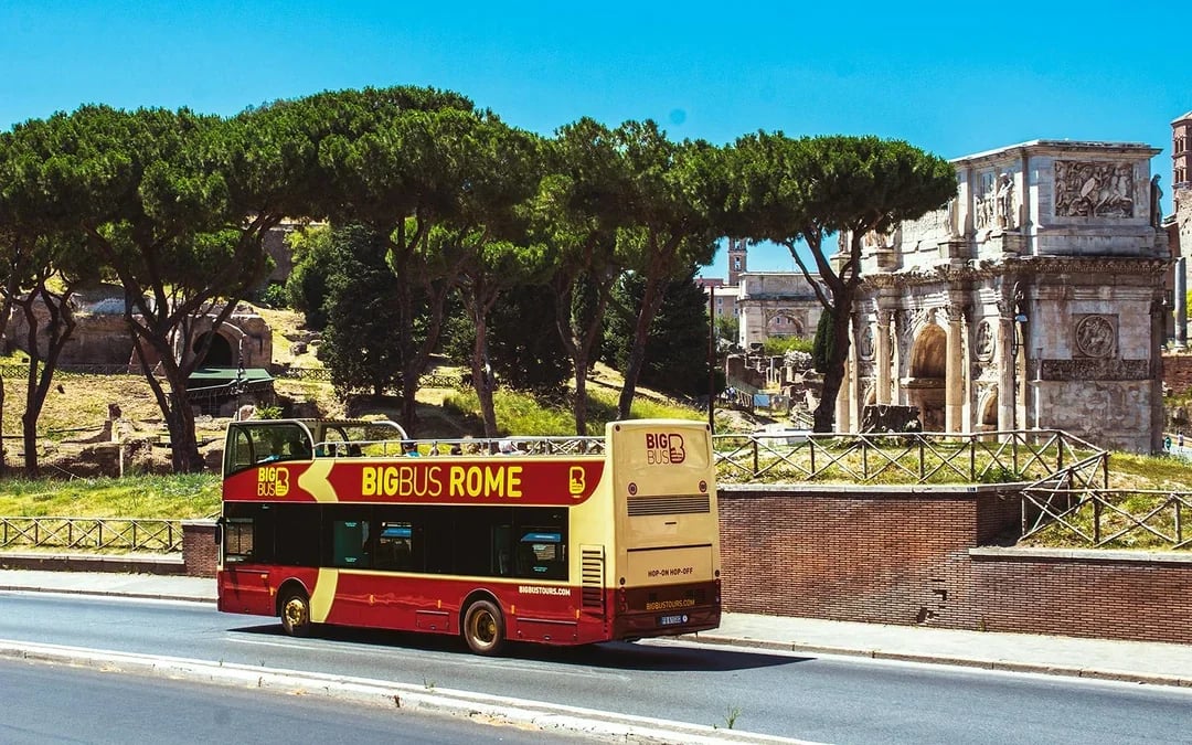 Big Bus: Rome Hop-on Hop-off Bus Tour with Hop-on Hop-off River Cruise Image 5