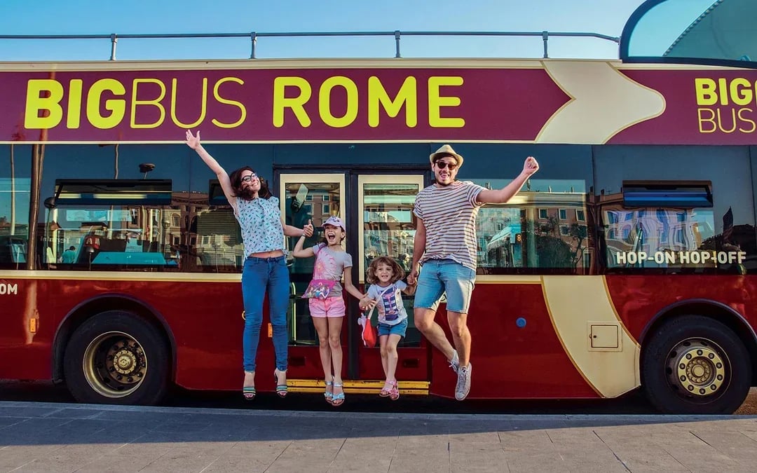 Big Bus: Rome Hop-on Hop-off Bus Tour with Hop-on Hop-off River Cruise Image 8