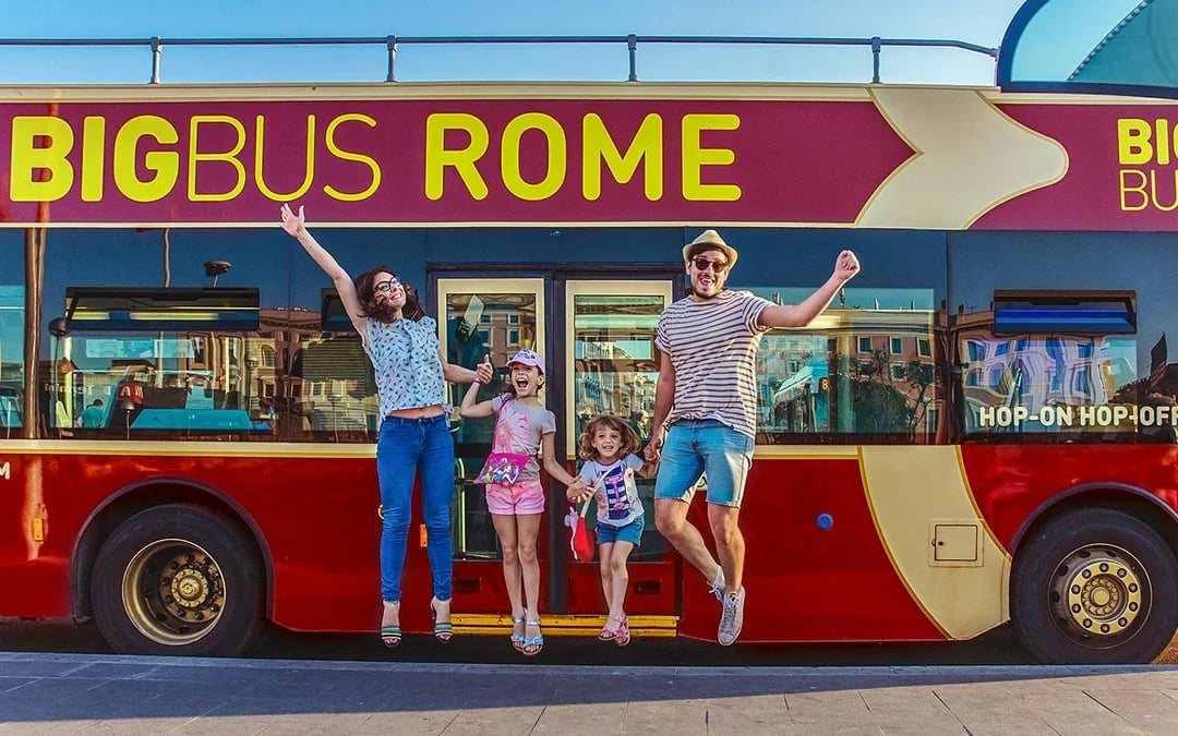 Big Bus: Rome Hop-on Hop-off Bus Tour Image 1