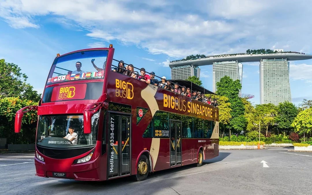 Big Bus: Singapore Hop-on Hop-off Bus Tour Image 1