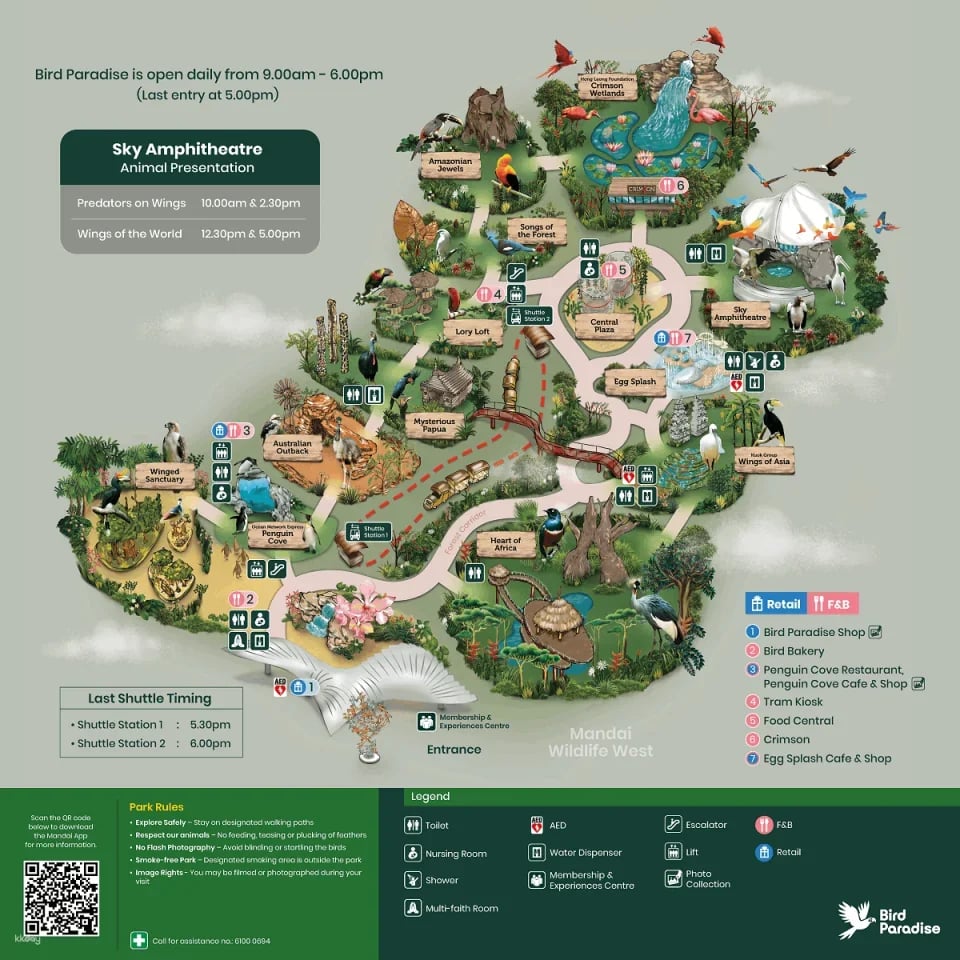 Bird Paradise Tickets | Mandai Wildlife Reserve, Singapore