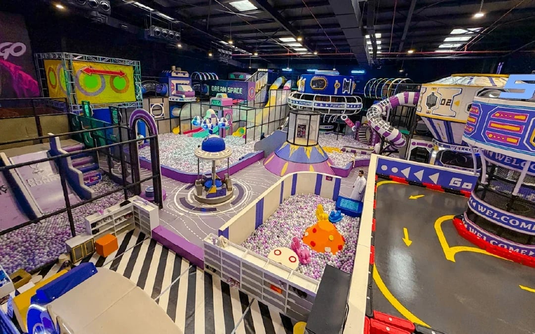 Black Bunny Dubai Indoor Combo Tickets: Trampoline, Soft Play and Go Karting Image 2