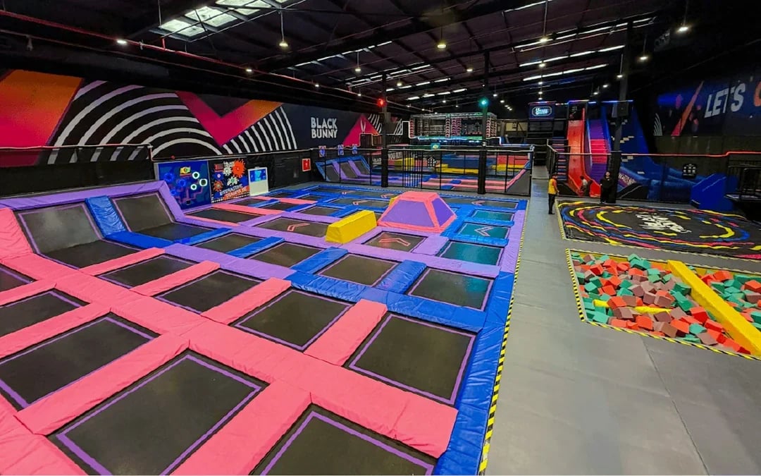 Black Bunny Dubai Indoor Combo Tickets: Trampoline, Soft Play and Go Karting Image 3
