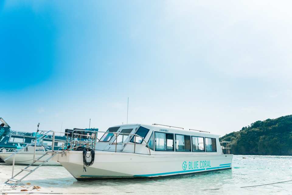 Blue Coral Glass Boat, Ishigaki Island, Okinawa