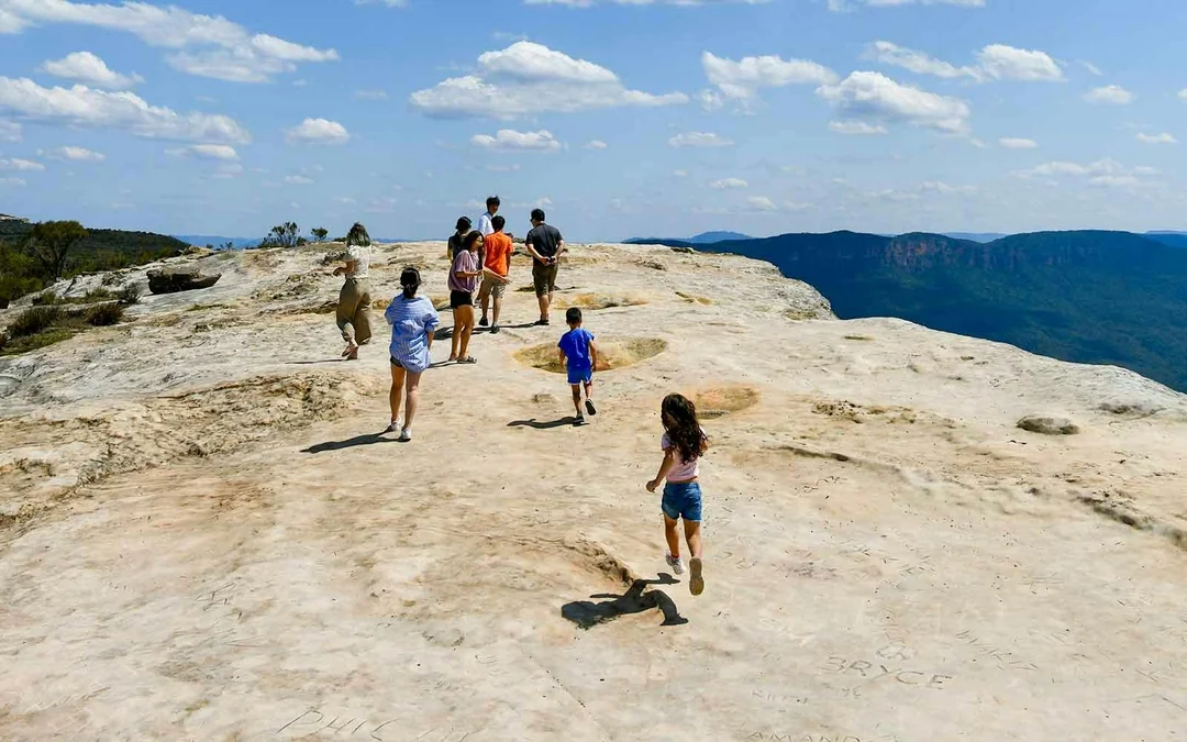 Blue Mountains Cultural Adventure: Wentworth Falls Bushwalks and Aboriginal Sites Image 1