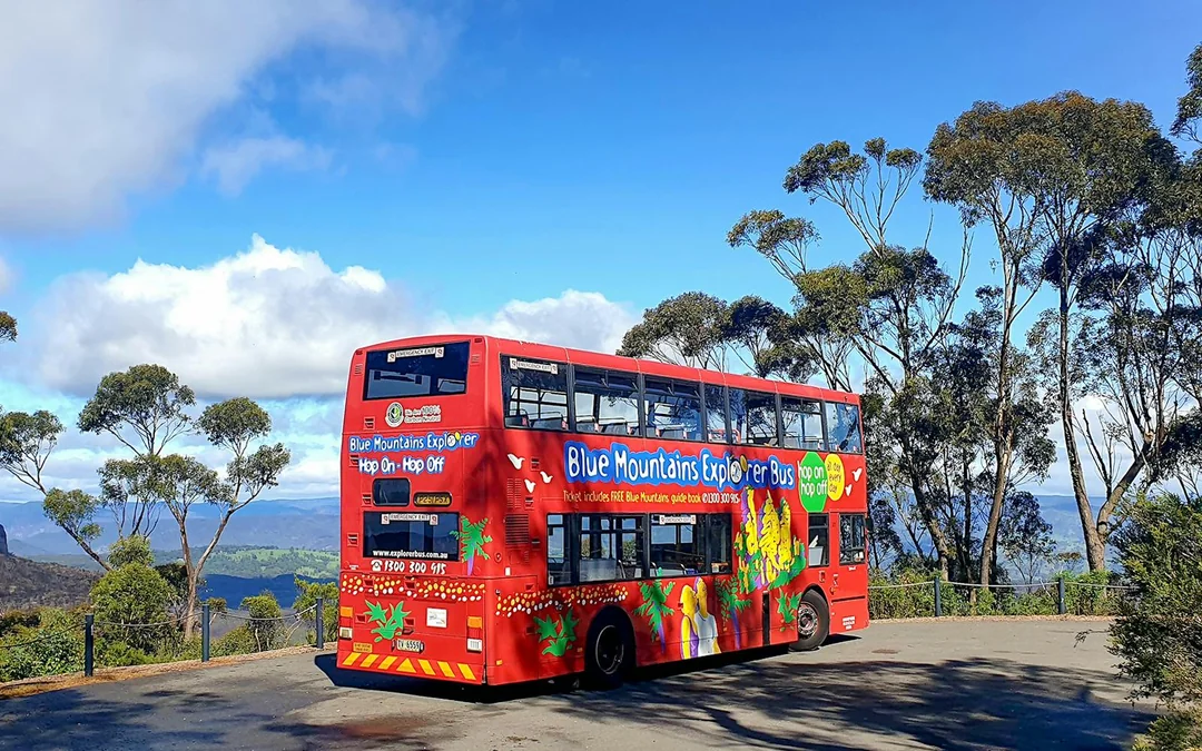 Blue Mountains Hop-On Hop-Off Explorer Bus + Scenic World Tickets Image 1