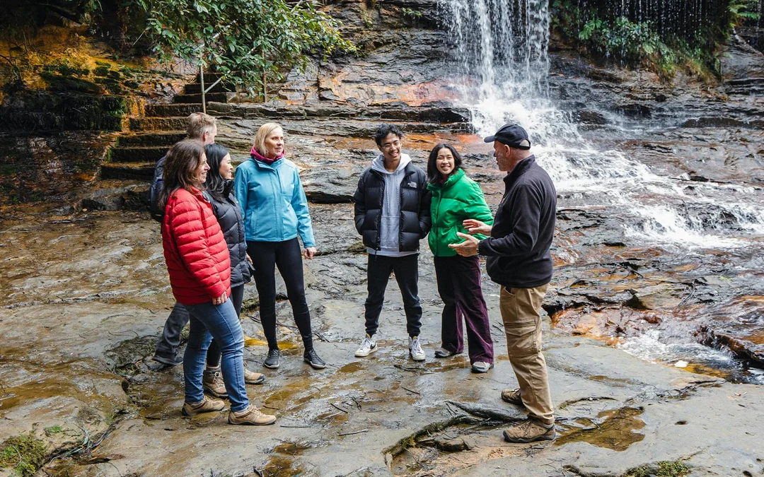 Blue Mountains Sunset Tour: Wentworth Falls Bushwalks, Wildlife & Lookouts Image 2