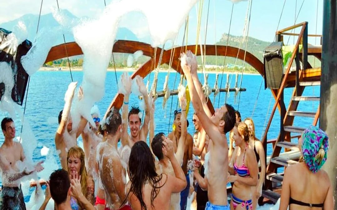 Bodrum Pirate Boat Cruise with BBQ Lunch and Hotel Transfer Image 5