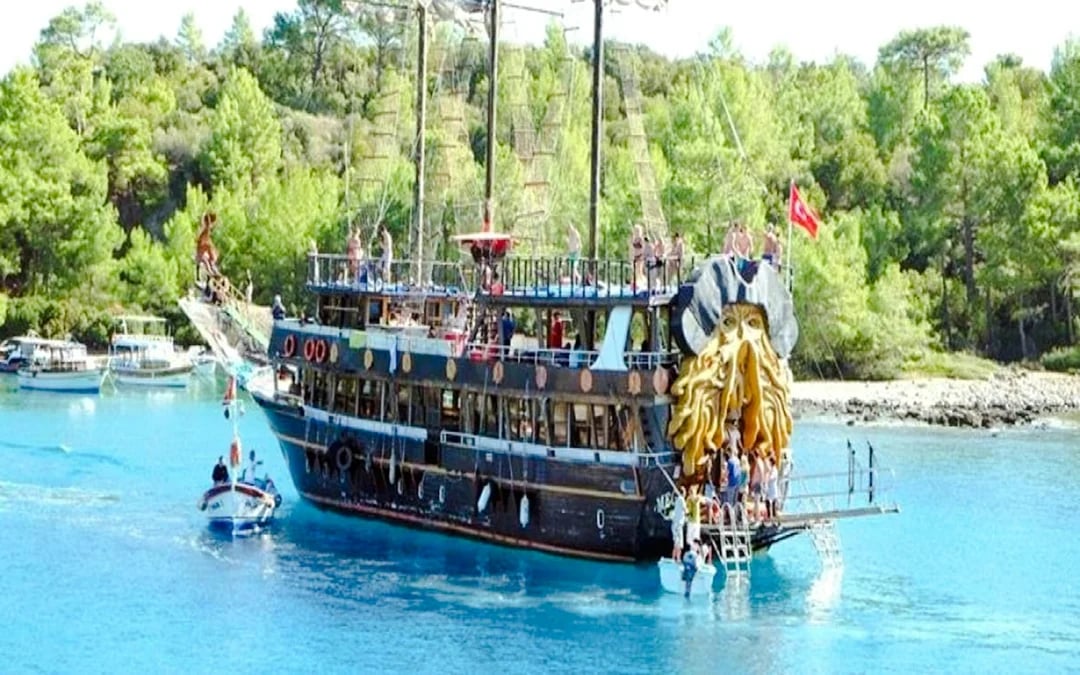 Bodrum Pirate Boat Cruise with BBQ Lunch and Hotel Transfer Image 6
