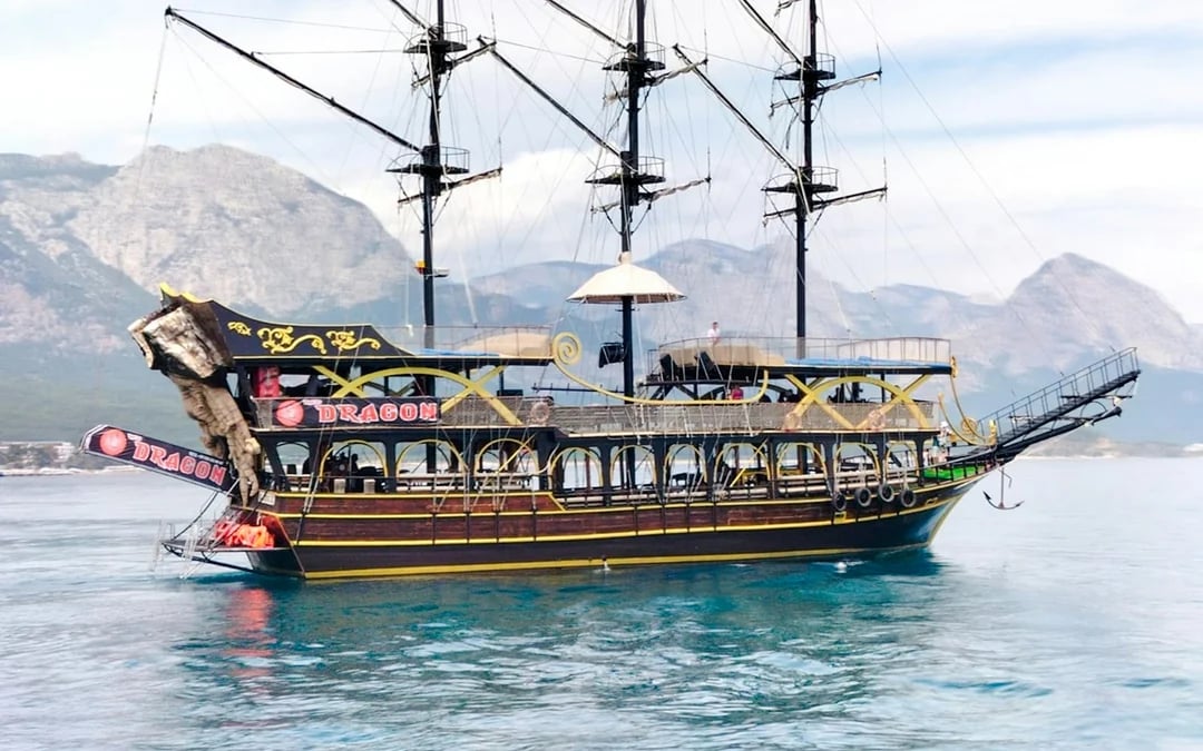 Bodrum Pirate Boat Cruise with BBQ Lunch and Hotel Transfer Image 7