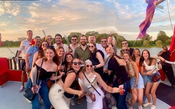 Boomerang Pirate Ship 21+ Party Cruise with Top Shelf Open Bar and DC Monuments Views Image 7