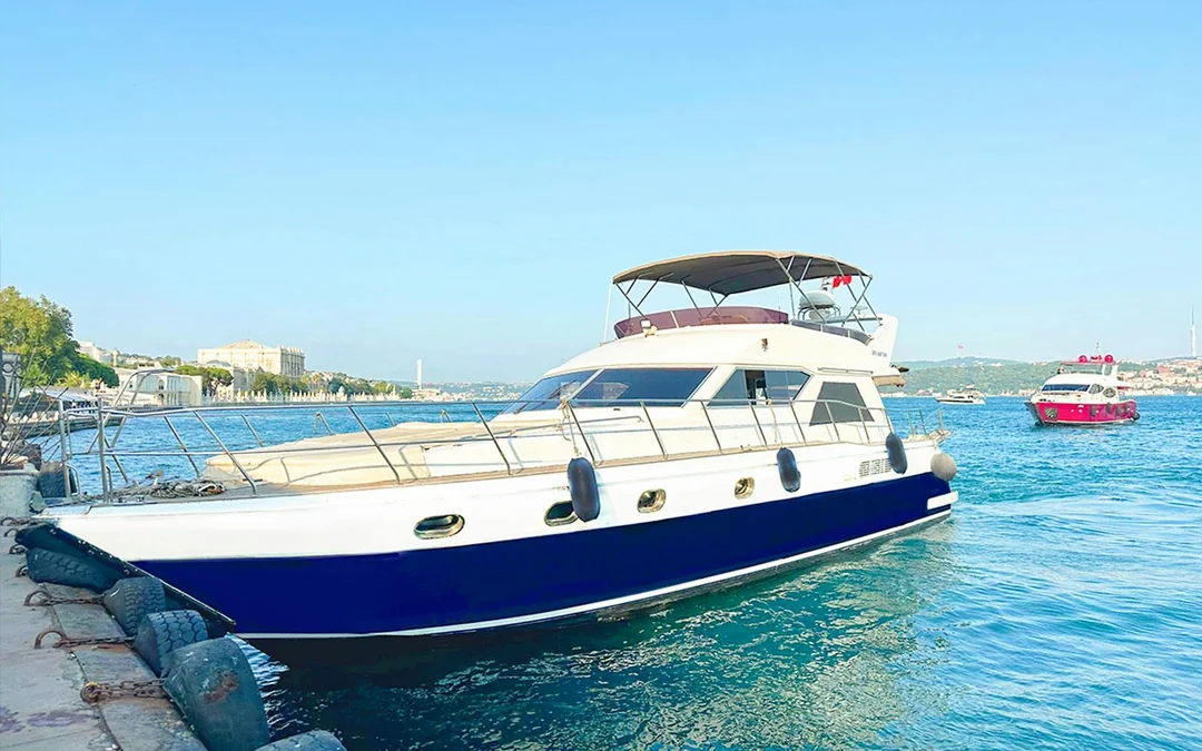 Bosphorus & Golden Horn Sunset Yacht Cruise with English-Speaking Guide Image 1