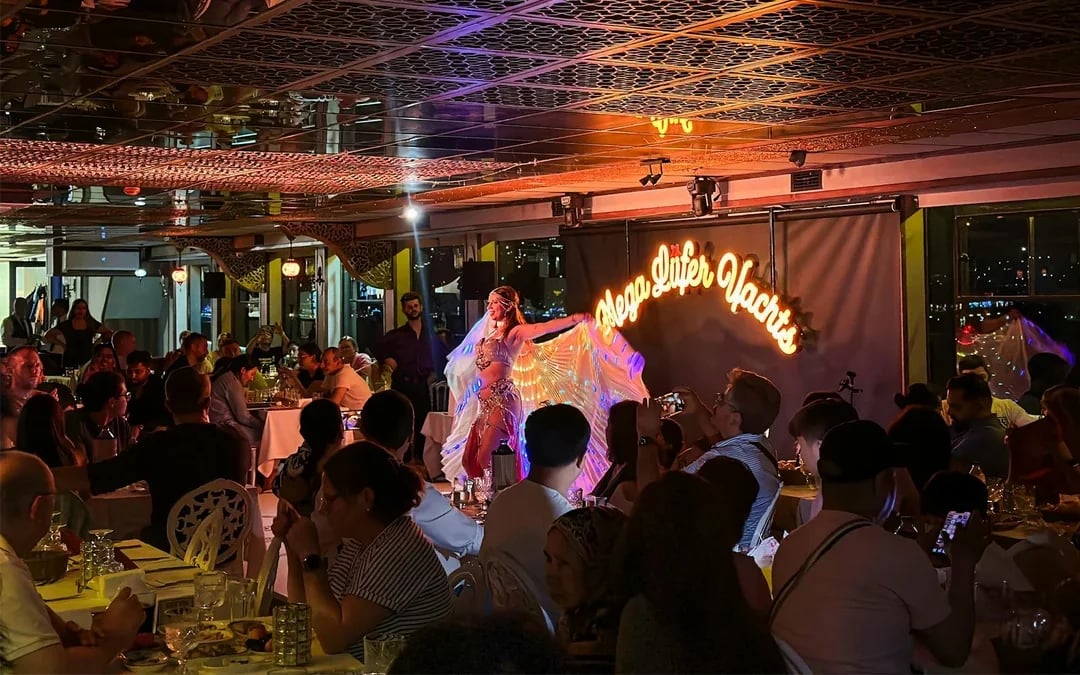 Bosphorus Dinner Cruise with Turkish Show & Private Table Image 4