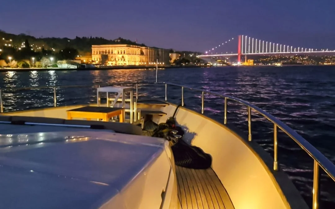 Bosphorus Private Luxury Yacht Cruise with Dinner, Drinks & Transfers Image 5