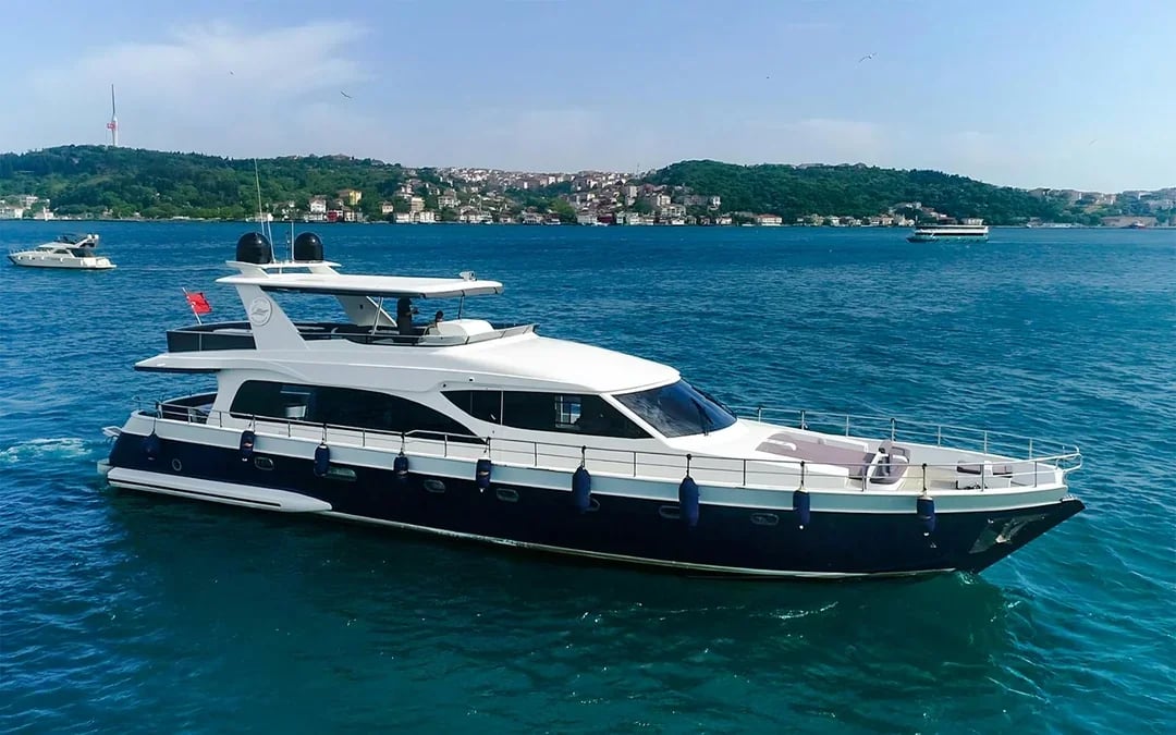 Bosphorus Yacht Sightseeing Cruise with Soft Drinks & Snacks Image 9