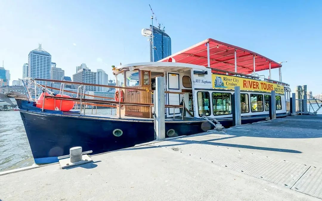 Brisbane River Sightseeing Cruise with Morning Tea & Lunch Image 1